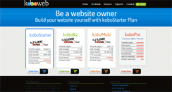Desktop Screenshot of koboweb.com